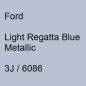 Preview: Ford, Light Regatta Blue Metallic, 3J / 6086.